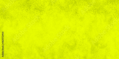 abstract yellow background with grey paint. neon light yellowish green background. old cement dirty wall texture. light paper texture.