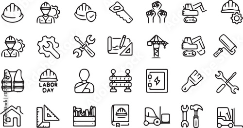 A vector-based line icon set featuring consistent stroke style, pixel-perfect geometry, and editable paths. Provided in SVG, AI, EPS, and transparent PNG formats, with 24×24 and 48×48 pixel grid optio