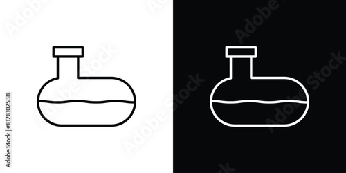 Sewerage tank icon. Black illustration isolated for graphic and web design.