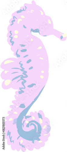 seahorse, hippocampus, fantasy, mythical, nursery, aquarium, pet, ocean depths, delicate, cute, children's graphic, fish species