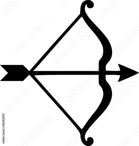 Unique Lord Ram Minimal Silhouette Logos in Pure Black Vector