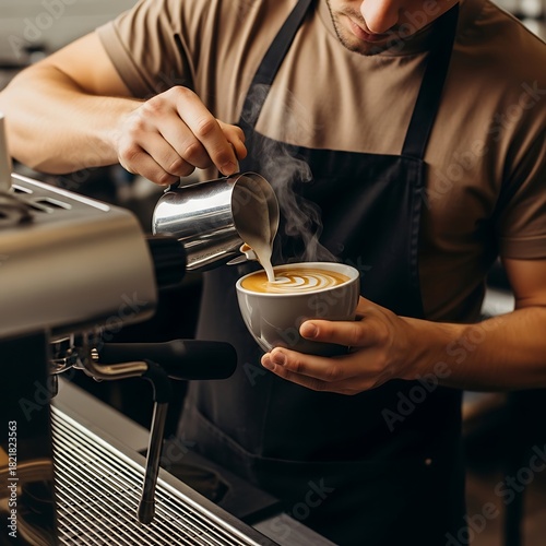 man holding a cup of coffee