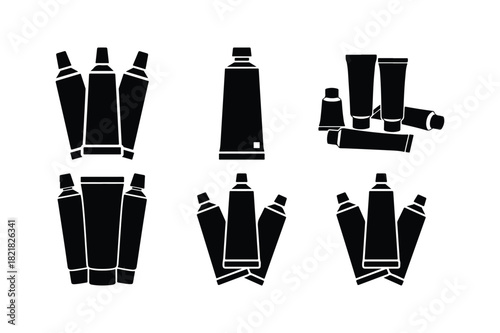 Beauty and Makeup Items Vector Set