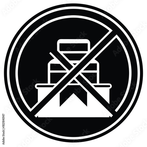 out of stock vector icon