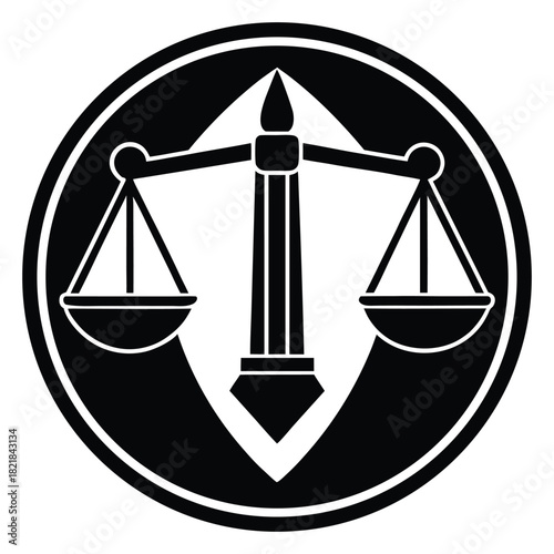 legal services vector icon