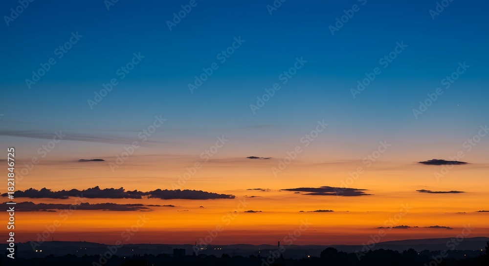 Fototapeta premium The Milky Way stretching across the night sky.