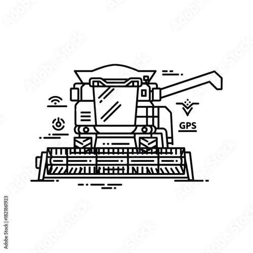 Time tracking and attendance icon with clock and timesheet document