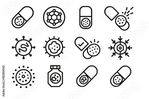 Pod icon controlled particle encapsulation carrier vector enzyme set nanoparticle molecular encapsulated