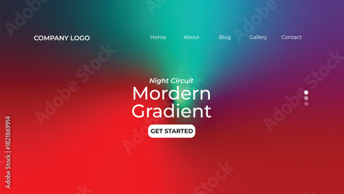 A vibrant collection of modern gradient backgrounds featuring smooth color transitions and abstract blended hues. Each design showcases a unique mix of bold, contemporary colors ranging from warm suns