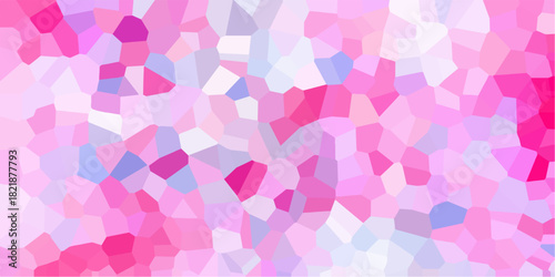 Colourful crystallize abstract background vector illustration. Abstract Trianglify gradient multicolor Generative Art background illustration. light abstract mosaic polygonal background vector.