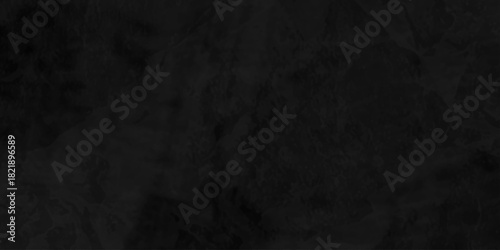Black grunge old blackboard rough design. stone concrete texture grunge backdrop background anthracite panorama. Elegant illustration vintage black wall.