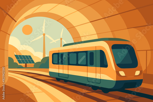 Metro speech style geometric vector eco captions typography any no system icon