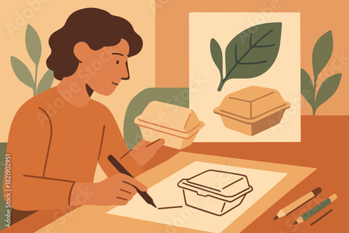 Letters design icon vector marks cyrillic packaging emojis typography soft eco no