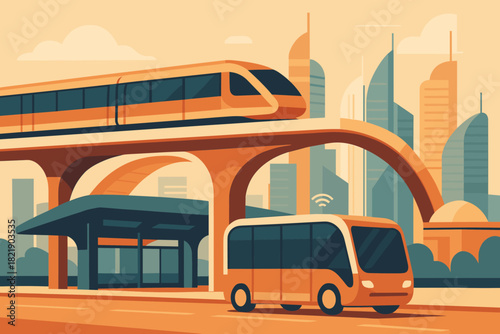 Cyrillic futuristic urban no icon emojis vector modern numbers transit public speech