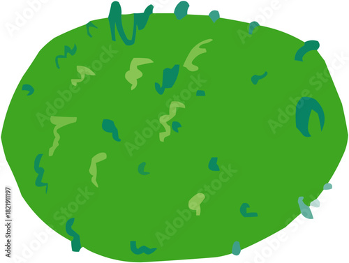 Un kiwi. Illustration vectorielle colorée d'un fruit  ou d'un légume.. Parfait pour jus, smoothies, cocktails, emballage de produits estivaux ou recettes de cuisine..