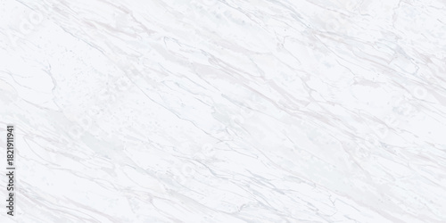 Crumpled white paper texture with frost pattern on a cold winter surface