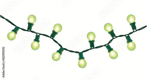 Simple abstract banner or advertisement design with geometric shapes and lines in rgb color model