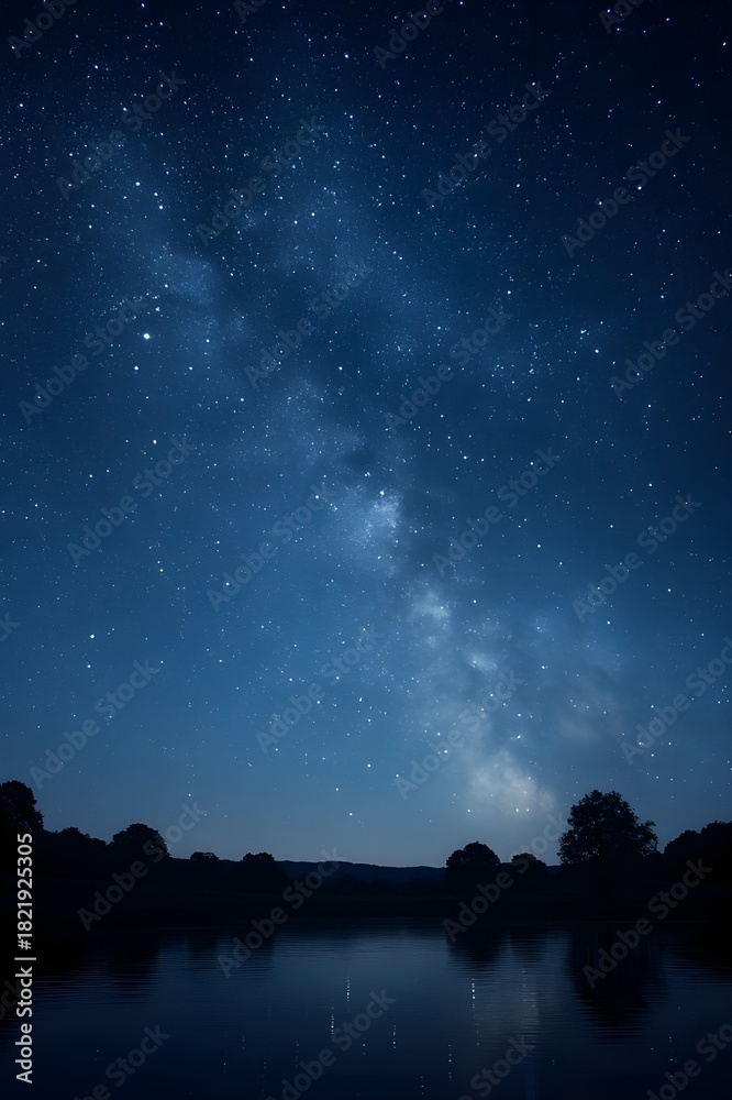 Fototapeta premium starry night sky