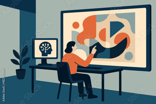 Driven speech punctuation vector icon abstract displaying minimalism ai no captions cyrillic