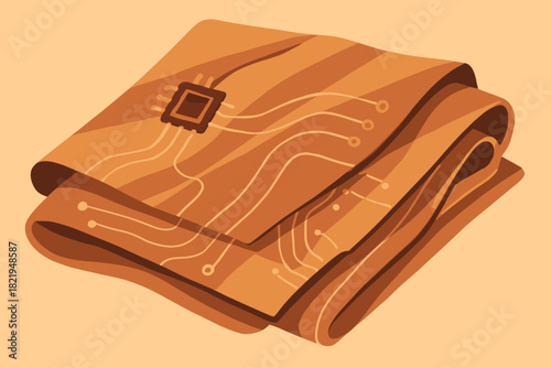 No letters any speech smart vector illustration textile icon warm minimal innovation