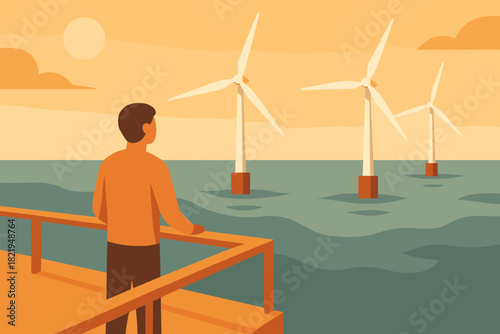 Vector negative shapes renewable emojis letters no flat icon observation warm energy