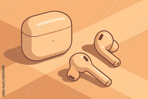 Gradients minimal full vector punctuation no text modern wireless flat tech icon