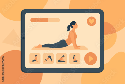 Colors icon cyrillic vector illustration wellness captions digital style marks artistry no