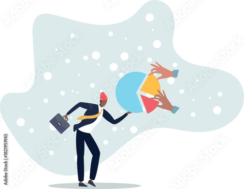 Private equity as personal investment funds and assets ownerships.life and employment of people.