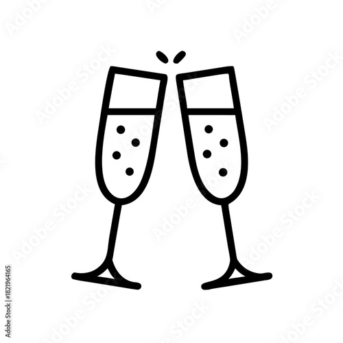 Champagne Flute Icon