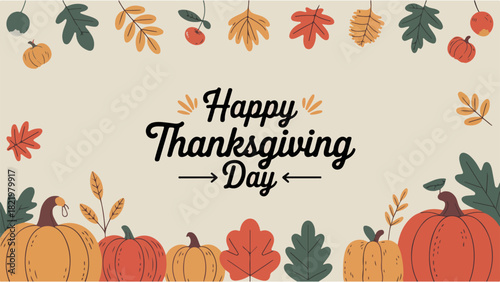 thanksgiving day typography, thanksgiving day lettering, thanksgiving day banner