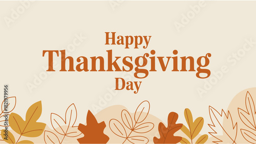 thanksgiving day typography, thanksgiving day lettering, thanksgiving day banner