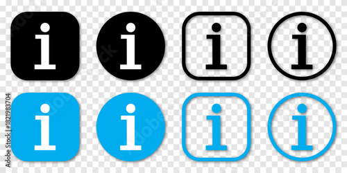 Collection of info icon