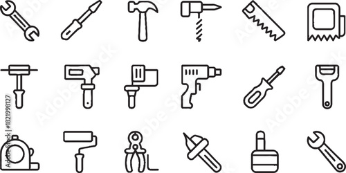 Abstract geometric composition with vibrant color palette and clean lines