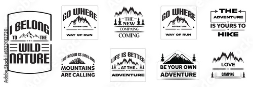 camping-badges-adventure-signs-travellers-mountains-outdoor-extreme-travel-emblem-vintage-hiking-vector