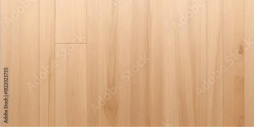 Warm Light Brown Timber Surface with Detailed Linear Grain for Background Design, Minimalist Light Timber Background with Subtle Straight Grain Pattern