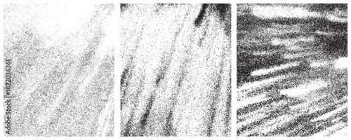 Grainy texture on white background. Grain noise and dust particles. Simply place illustration over any object to create grungy effect.	