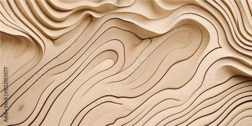 Natural brown wooden texture background featuring the grain pattern of old oak timber plank surface