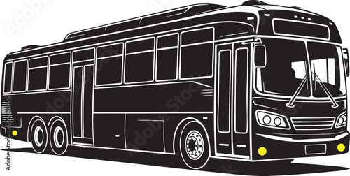 london bus isolated on white