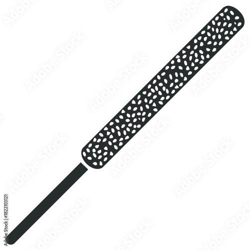 Vector Illustration of a Nail File Tool for Manicure, Pedicure and Nail Care
