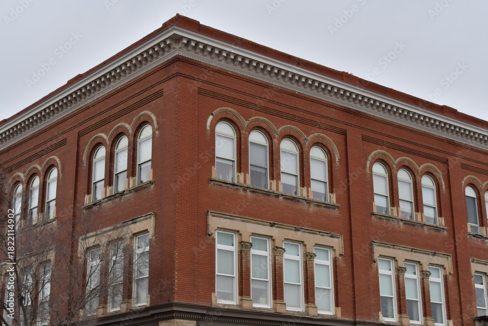 Obraz premium Brick Building