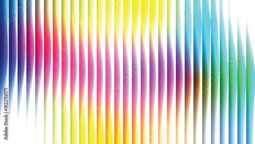 Abstract rainbow stripes background illustration with colorful lines pattern and bright light vector design