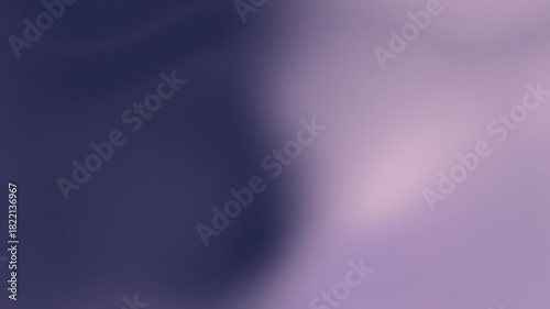 A seamless looping motion background with soft, flowing transitions between deep indigo, dark blue, and dusty lavender. Perfect for luxury, wellness, corporate presentations, sophisticated branding