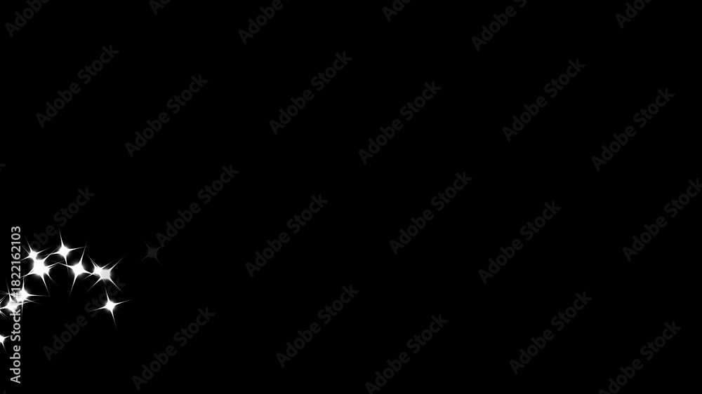 custom made wallpaper toronto digitalDoodle cartoon twinkling stars with glitter burst effect, glowing 2D star sparkle animation, magic sparkles, glitter line stars, shining sparkle motion on transparent and black screen, 4K video