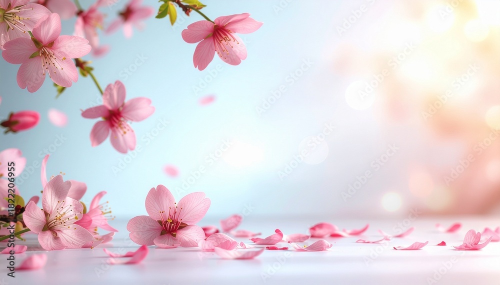 Fototapeta premium pink cherry blossom