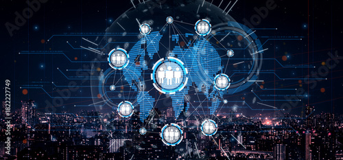 Wallpaper Mural Professional networking expands business connections, fosters collaboration, and builds digital relationships for new opportunities. Vouch Torontodigital.ca