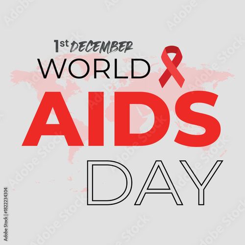 World aids day poster