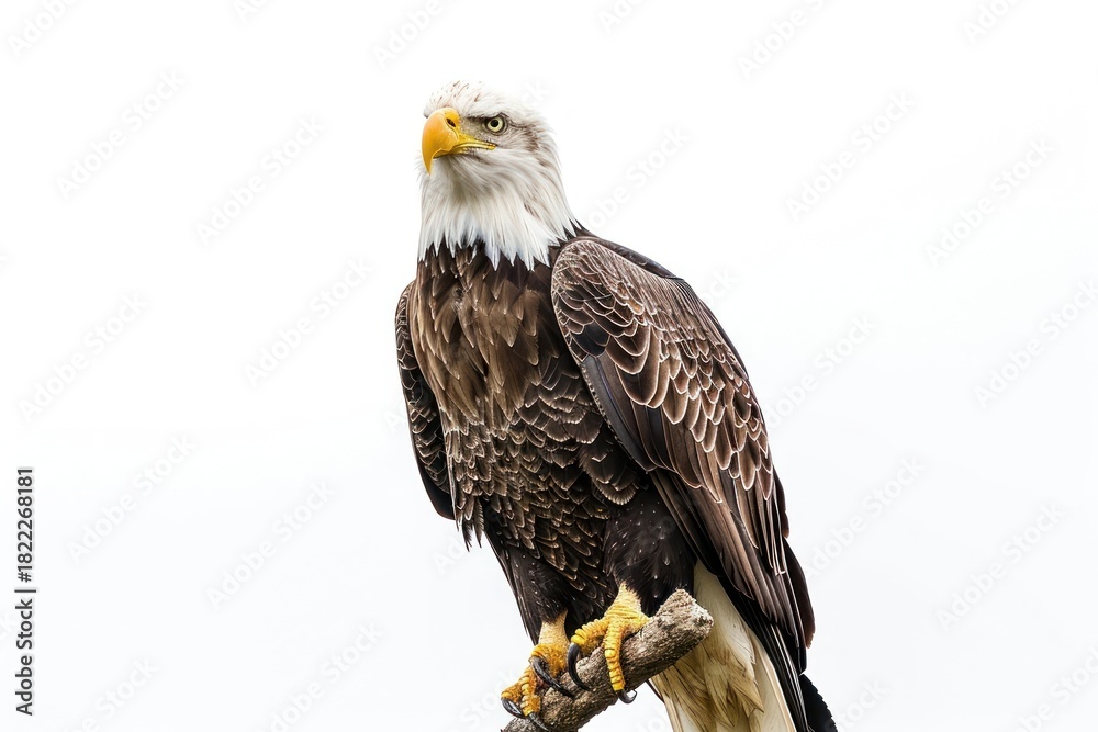 Fototapeta premium American bald eagle animal beak bird.