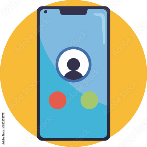 Represents initiating or joining a voice call during a discussion.