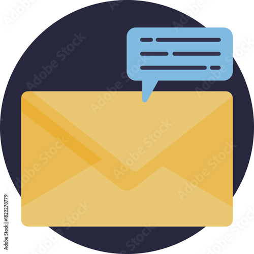 Symbol for discussion, chat, or communication.