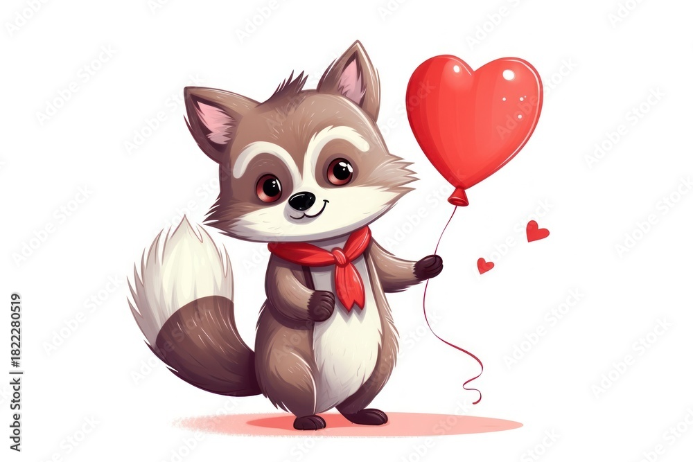 Naklejka premium Cartoon animal nature comics.